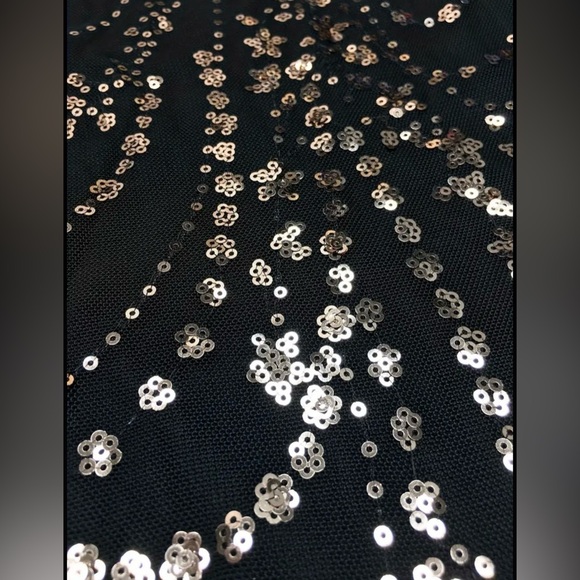 Jane Chic Designs Mock Neck Sequin Dress - Picture 7 of 8